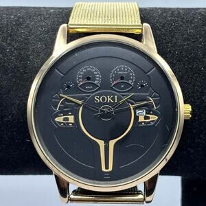Gold Soki Men's Watch